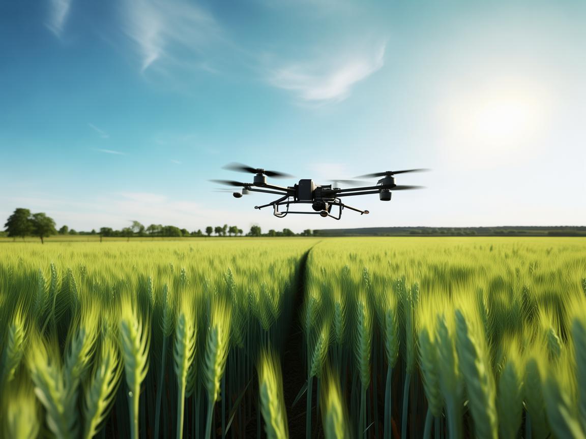 无人机助力，小麦种植技术飞跃