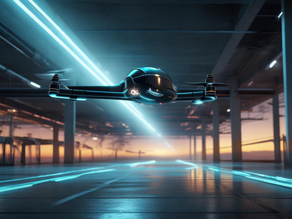 无人机技术飞跃，照亮地下停车场的智能曙光