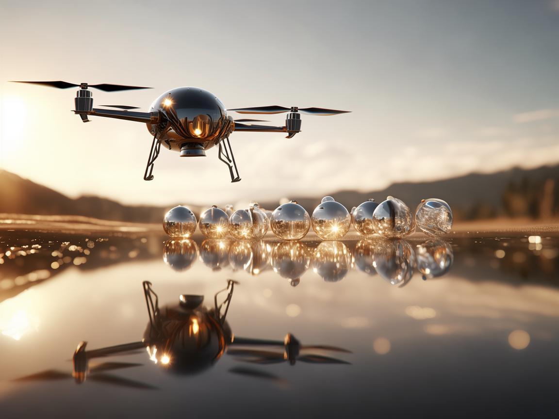 无人机技术飞跃,珍珠饰下的璀璨变革 无人机技术飞跃,珍珠饰下的璀璨变革