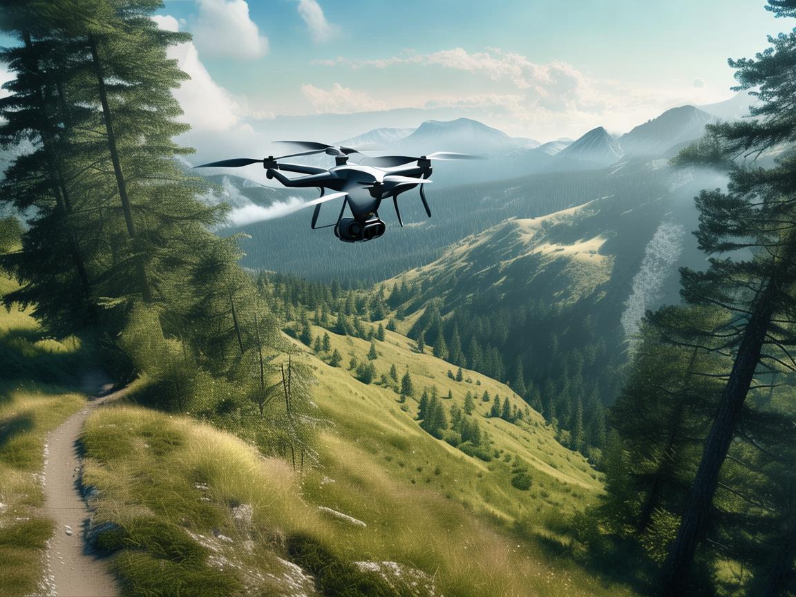 无人机助力徒步径探索新飞跃 无人机助力徒步径探索新飞跃