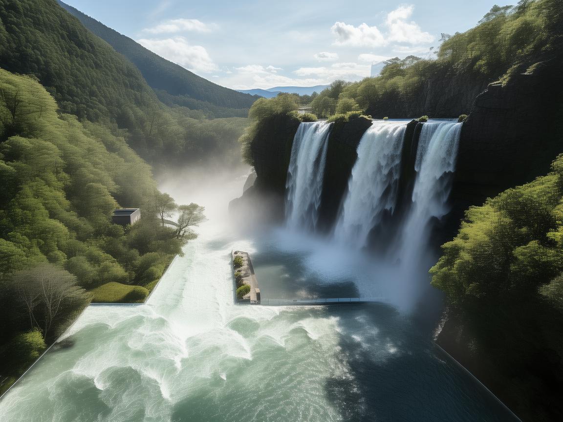 无人机视角下的瀑布观瀑台新体验 无人机视角下的瀑布观瀑台新体验