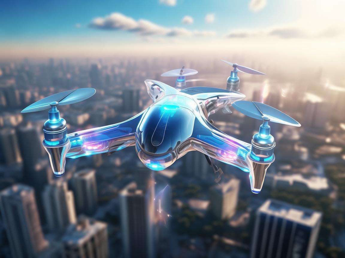 钻石般璀璨,无人机技术的华丽飞跃