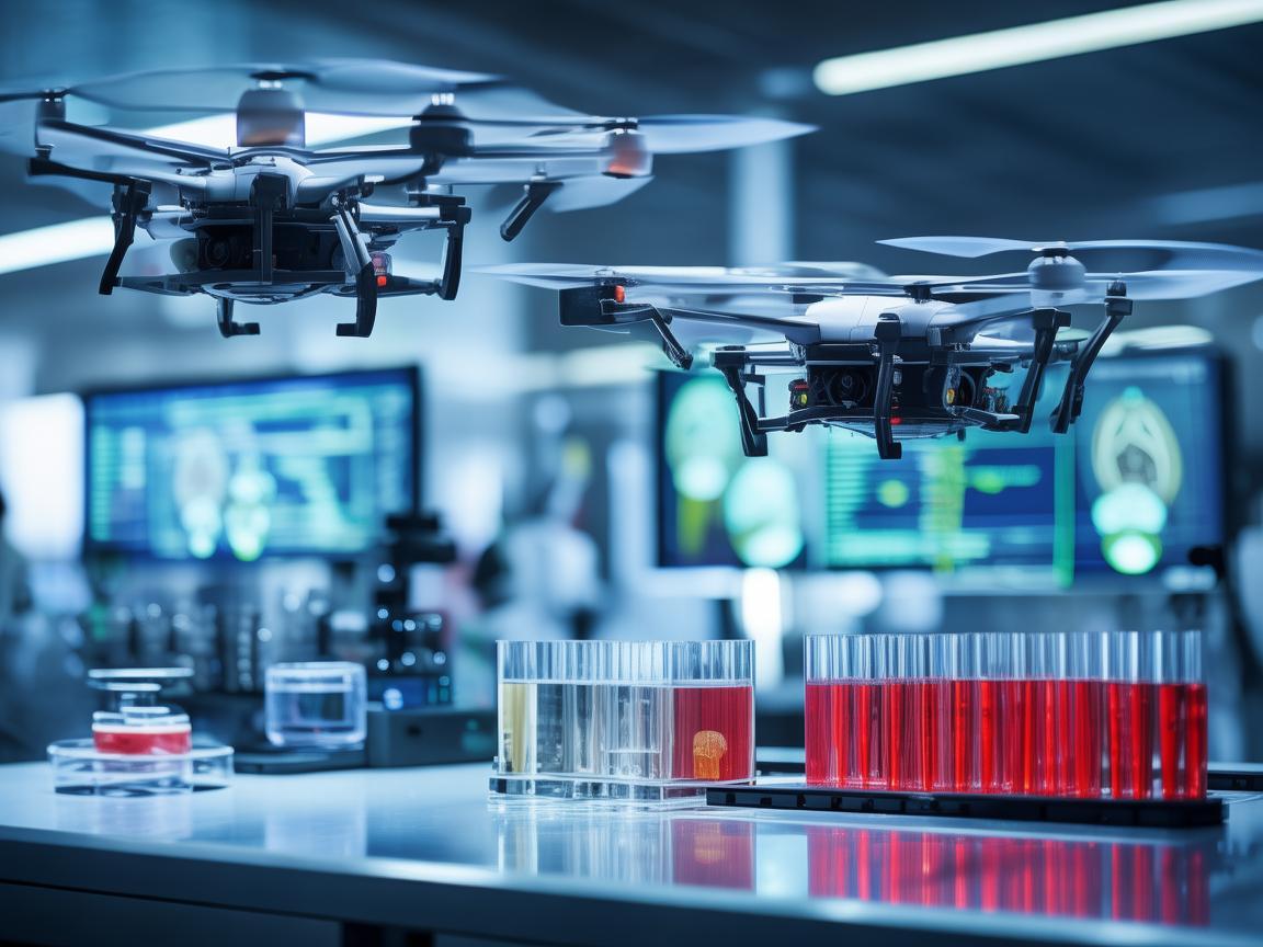 无人机技术飞跃助力肾病综合征研究