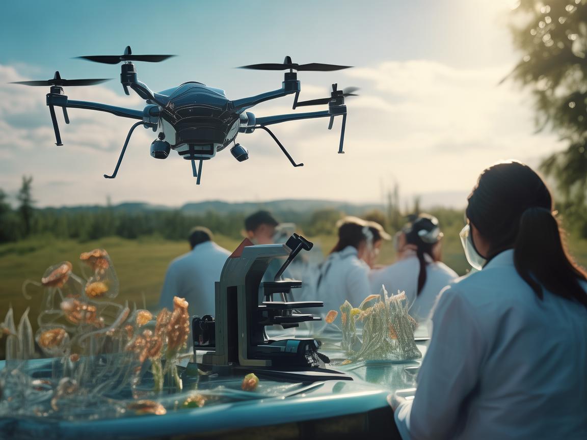 无人机技术飞跃，寄生虫学新契机