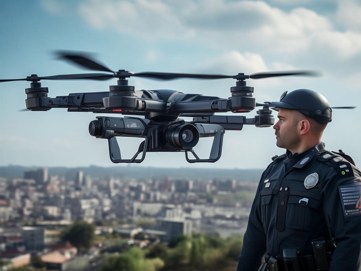 无人机助力，警察执法新飞跃