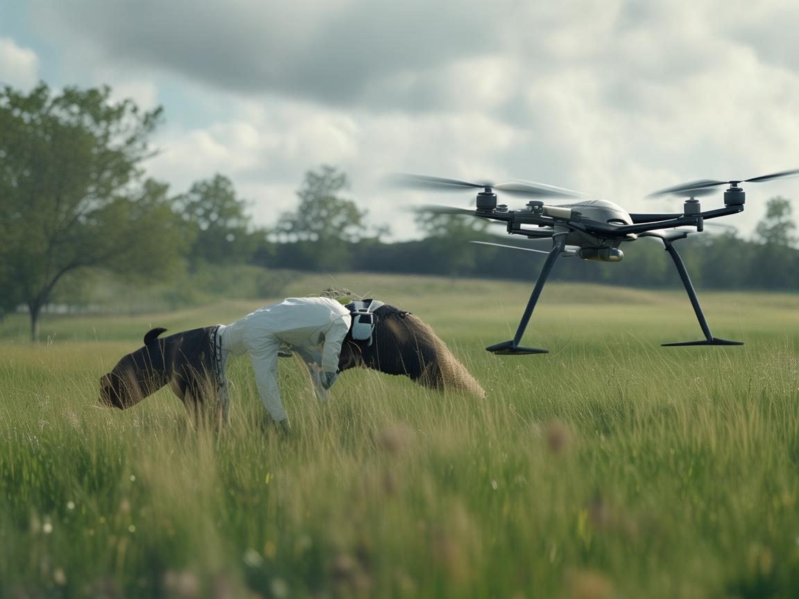 无人机技术助力兽医学腾飞