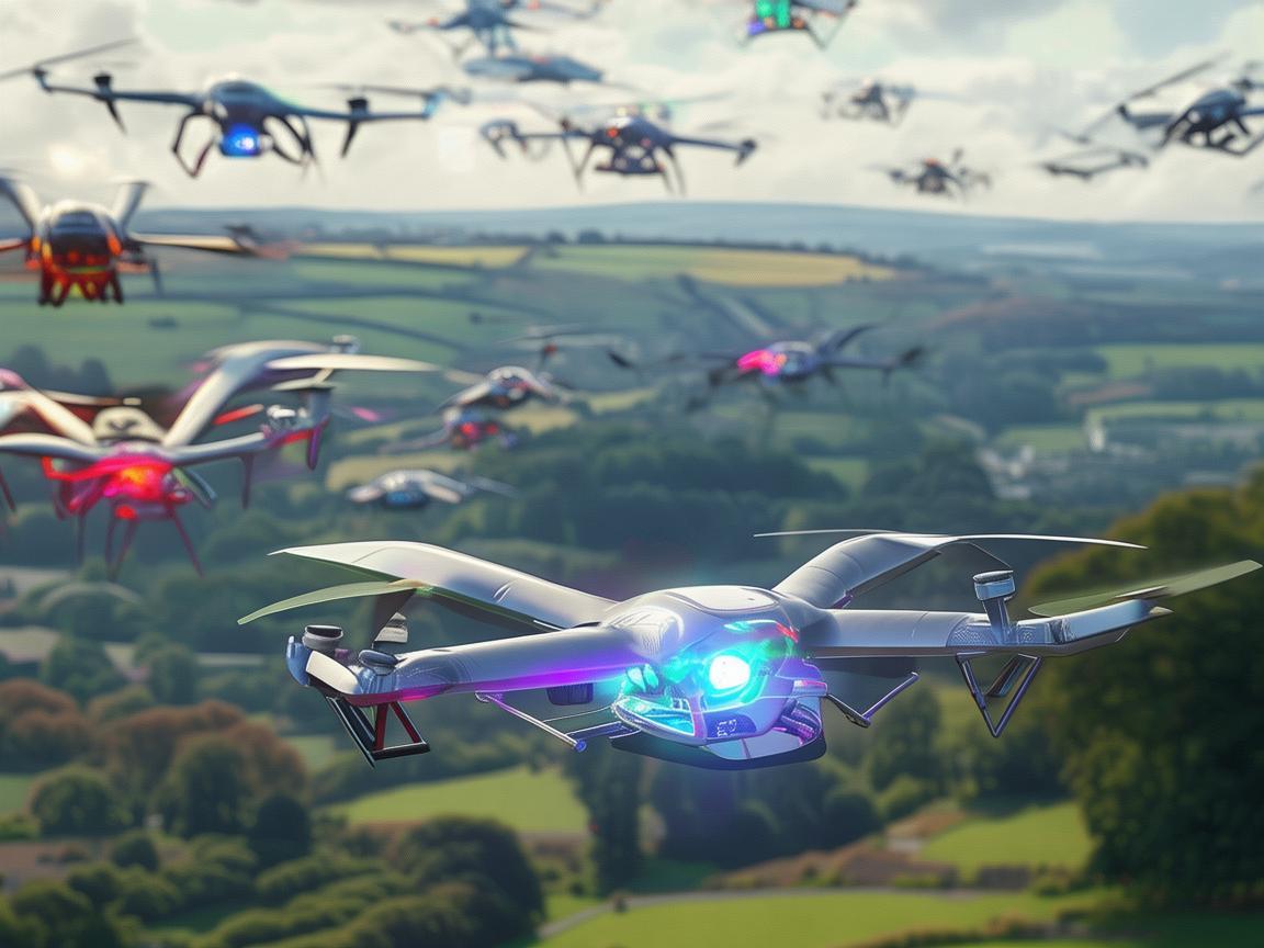 从化，见证无人机技术的华丽飞跃