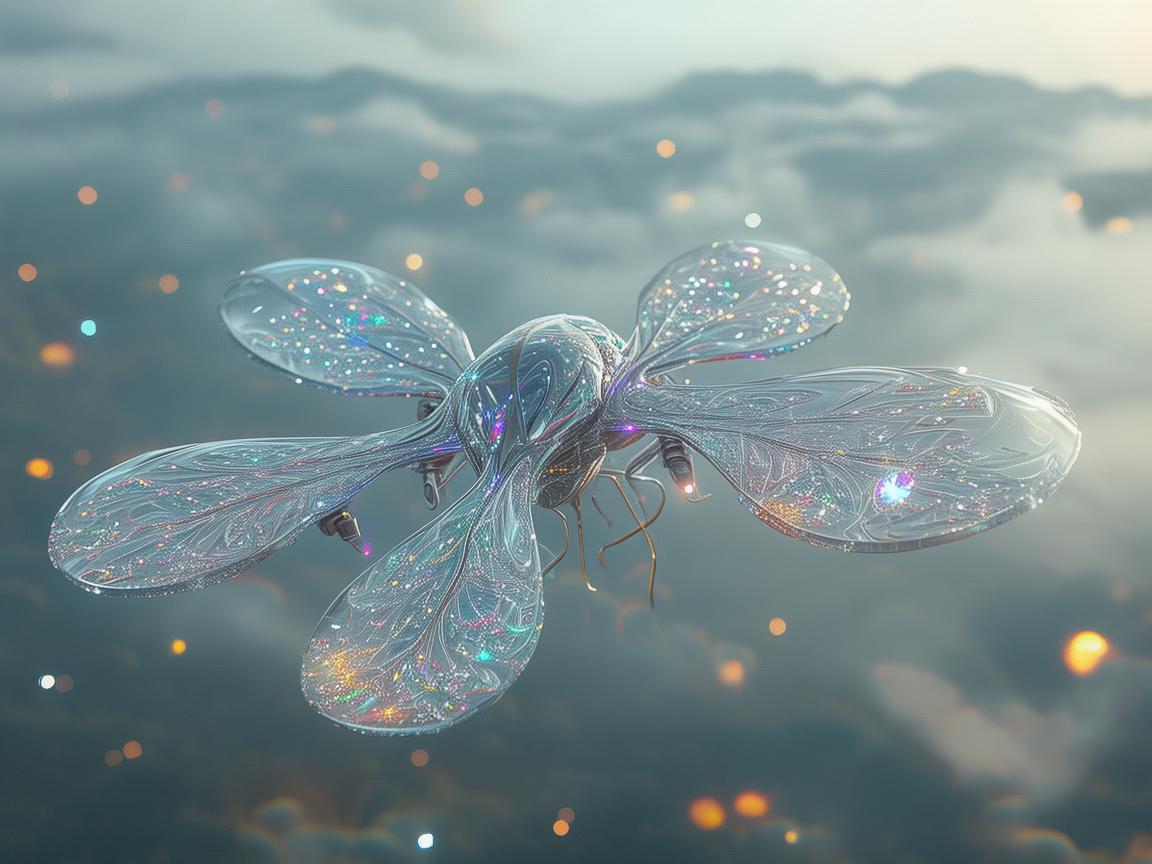 钻石饰翼，无人机技术的璀璨飞跃