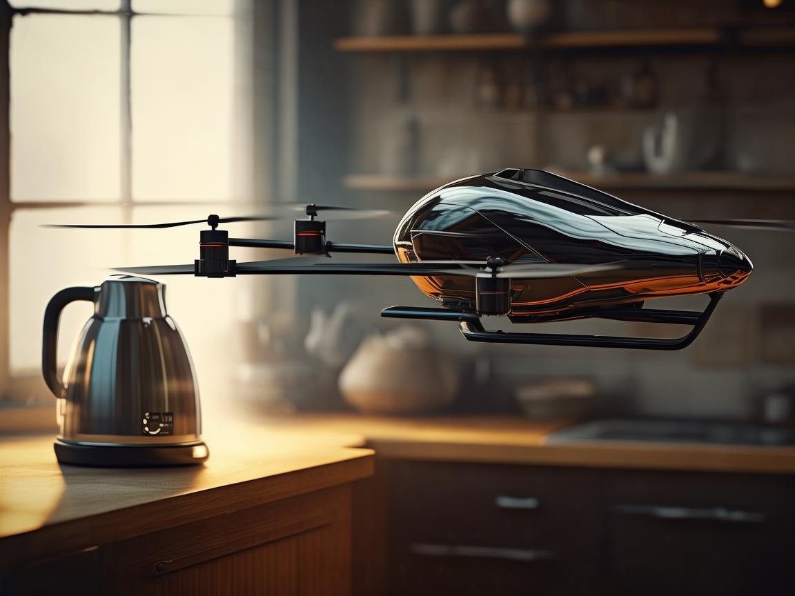 无人机技术飞跃，电水壶背后的创新力量