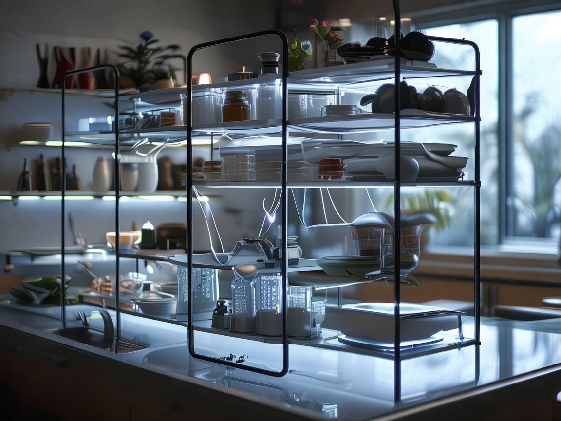 无人机技术飞跃下的厨房置物架创新