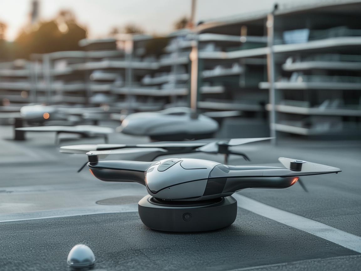 无人机助力停车场技术飞跃