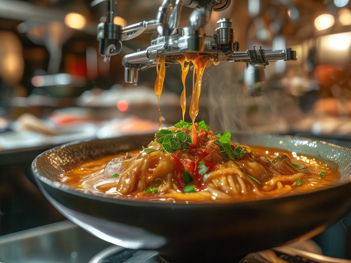 无人机技术飞跃，为拌面增添别样精彩